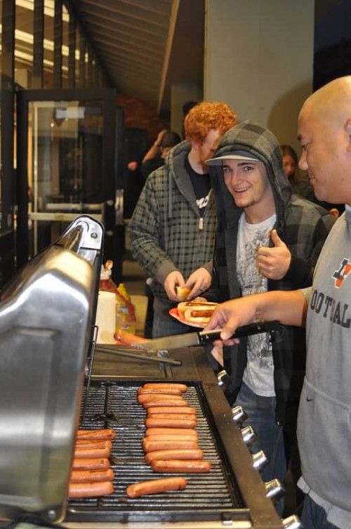 The Student-Athlete Advisory Committee hosted barbecues to raise funds for Special Olympics.