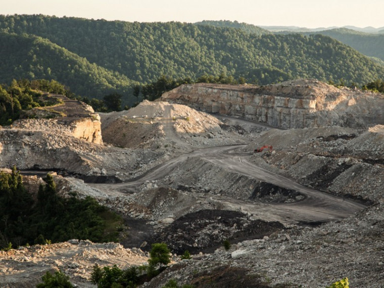 Mountaintop Removal Mining in West Virginia. Photo by David Ste