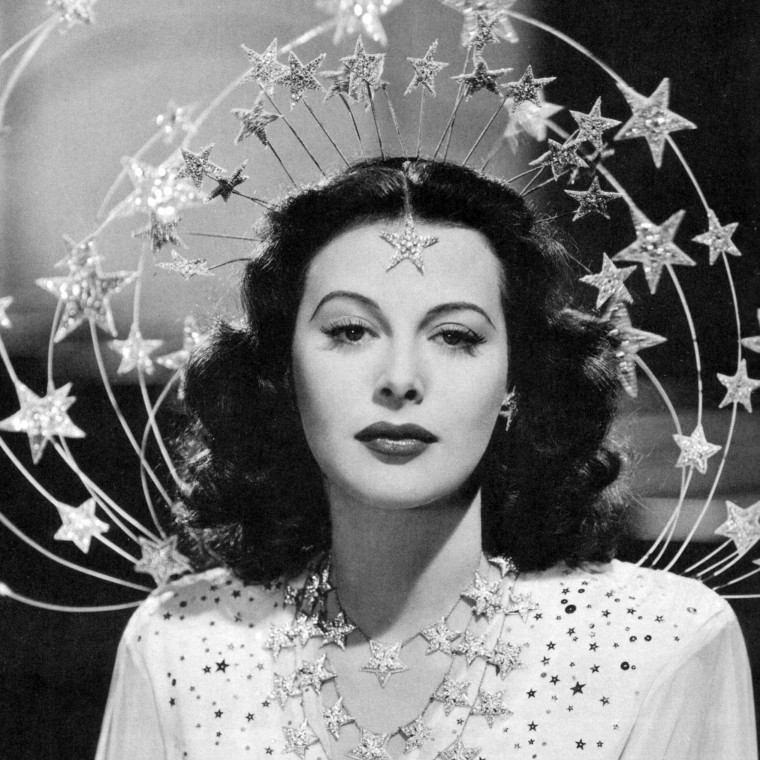      Studio publicity still of Hedy Lamarr for the film Ziegfeld Girl (1941). Hedy Lamarr is often credited with conceiving of WiFi as w...
